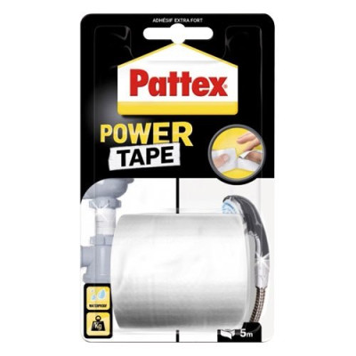 PATTEX POWER TAPE BLANC ETUI 5M (Vendu par 1)