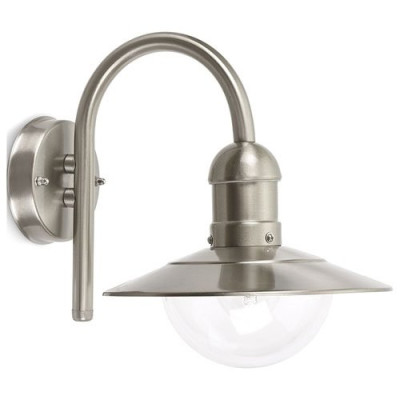 APPLIQUE EXT.INOX E27 TOMBANTE