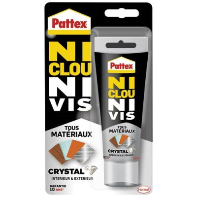 PATTEX ONE FOR ALL CRYSTAL TUBE 90G (Vendu par 1)