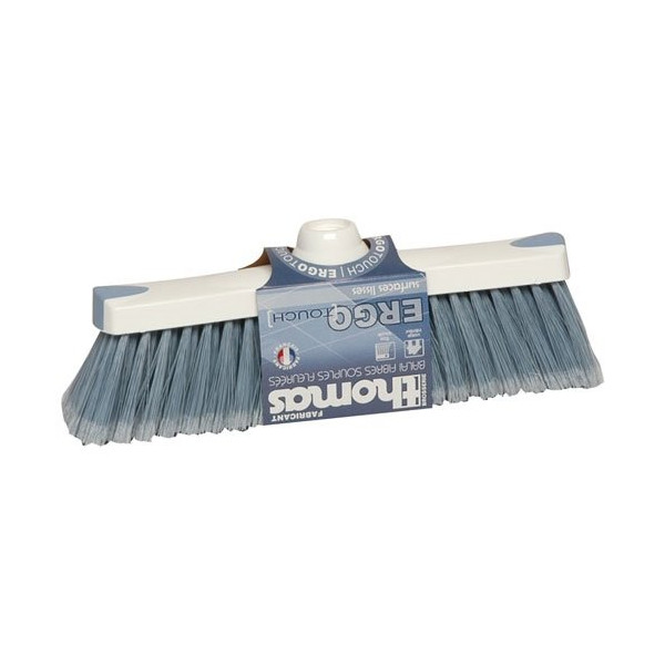 THOMAS - Balai fibre souple bleu ergotouch