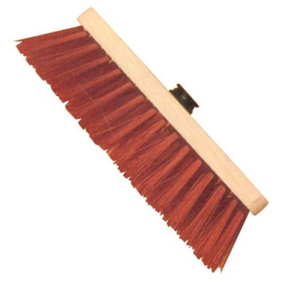 BALAI DE COUR PVC ROUGE 29CM   1020