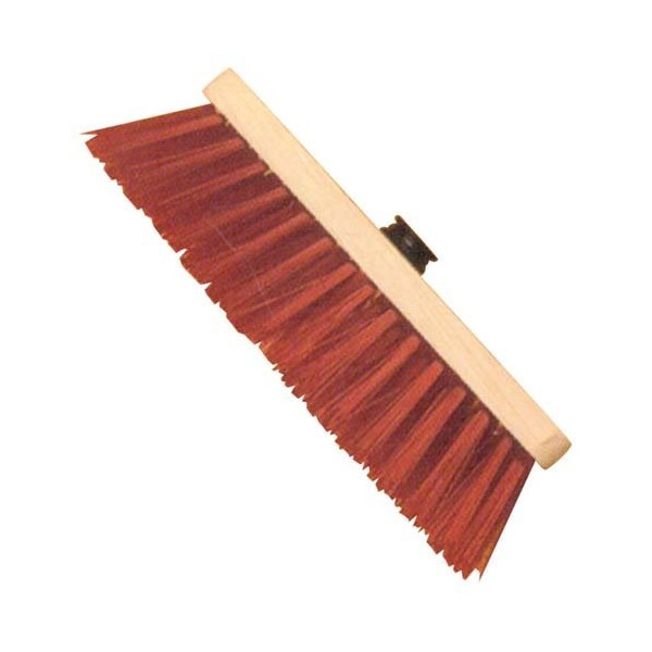 DOMERGUE - Balai de cour pvc rouge 29cm 1021