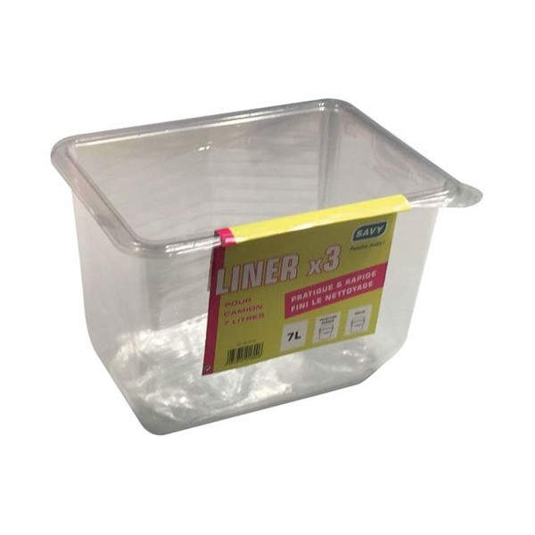 SAVY - Liner pour bac à peinture 7l x3