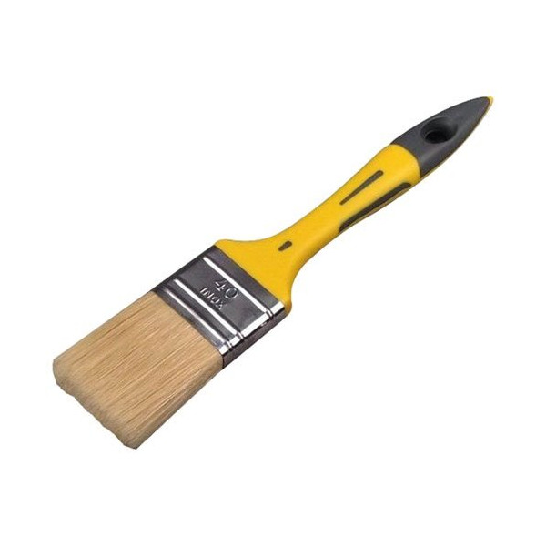 SAVY - Pinceau plat bimatière peinture brillante laquée 40mm