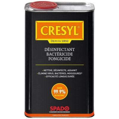 CRESYL BACTERIC/FONGICID.1L (Vendu par 1)