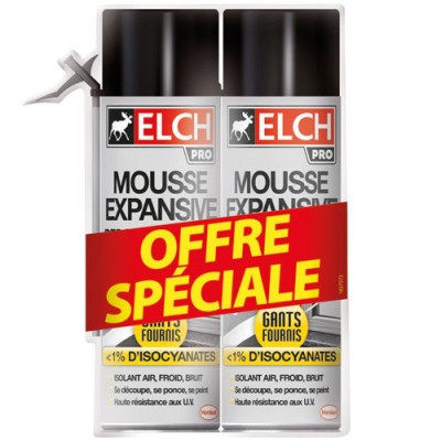 MOUSSE ELCH EXPANSIVE 500ML LOT/2