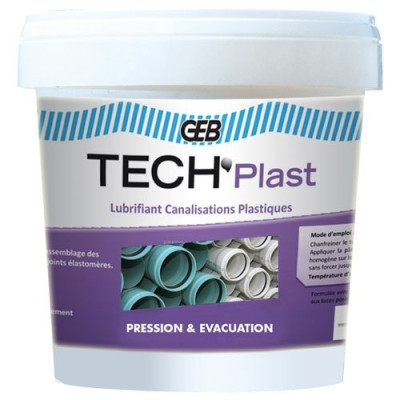 PATE D'EMBOITEMENT TECH PLAST SEAU 1KG (Vendu par 1)