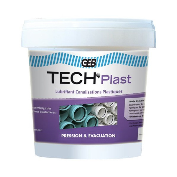 GEB - Pâte d'emboitement tech plast seau 1kg