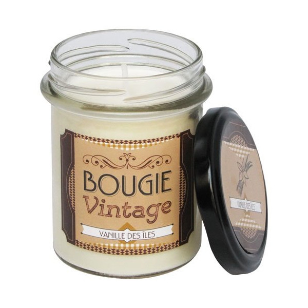 ODYSSEE DES SENS - Bougie Vanille des Îles - Vintage
