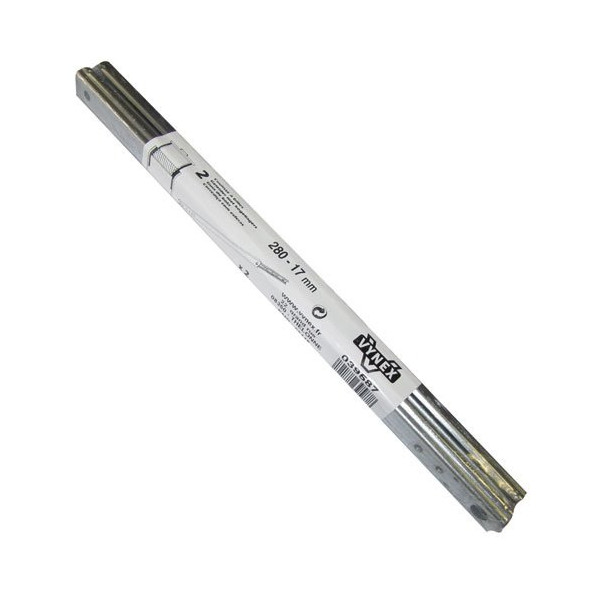 VYNEX - Coulisse tiroir 280mm fix.latérale x2