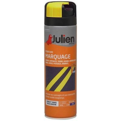 JULIEN BBE 500ML MARQUAGE JAUNE FLUO (Vendu par 1)