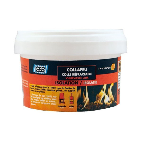 GEB - Colle réfractaire Collafeu pot 300g
