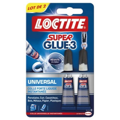 SUPER GLUE3 LIQUIDE 3G X2 (Vendu par 1)