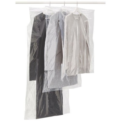 HOUSSE VETEMENT 65X150CM X3 TRANS.6047 (Vendu par 1)
