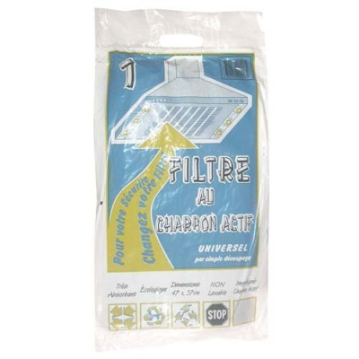 FILTRE HOTTE CHARBON ACTIF 57X47 555E (Vendu par 1)