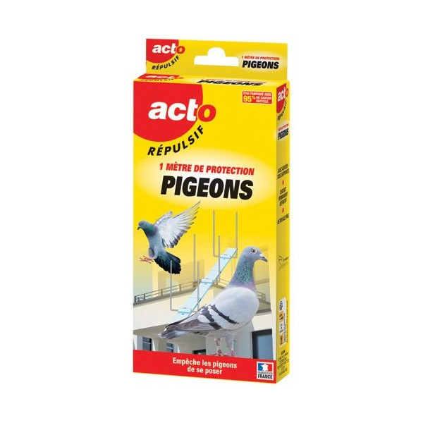 ACTO - Acto répulsif pigeons picots x6 pico1