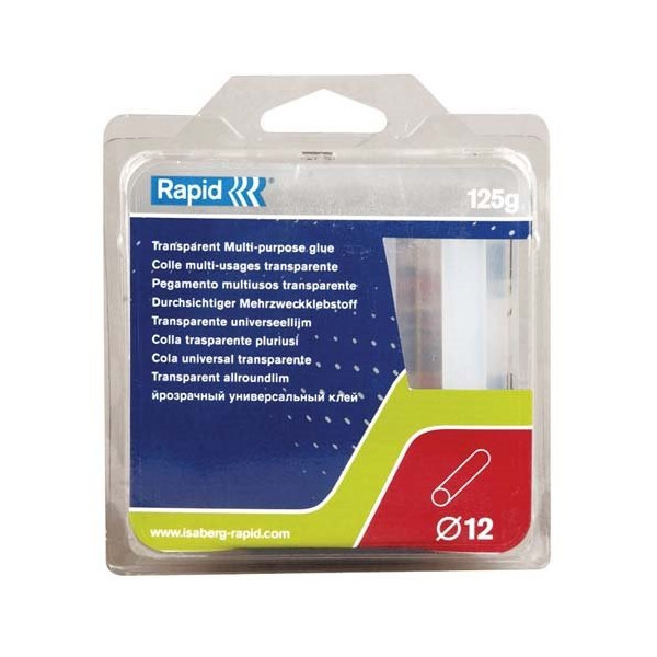 RAPID - Colle transparente diam.12mm 94mm 125g blister