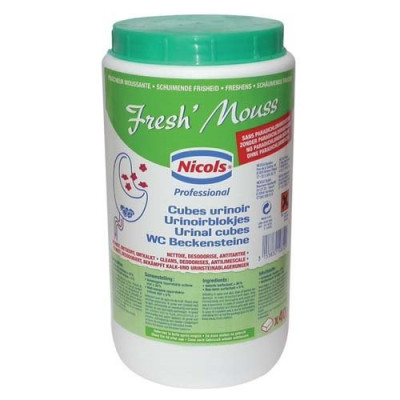 CUBES URINOIR FRESHMOUSS 1KG  504955 (Vendu par 1)
