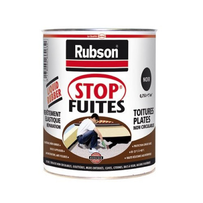 RUBSON STOP FUITE REVET.ETANCH.1KG NOI (Vendu par 1)