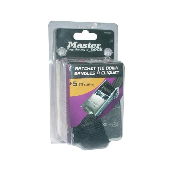 MASTER LOCK - Sangle à cliquet 5m 25mm sc 3108eurdat