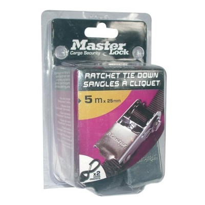 SANGLE A CLIQUET 5M 25MM CROCHETS (Vendu par 1)