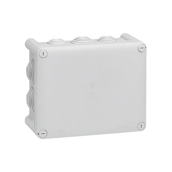 LEGRAND - Boîte dérivation 155x110x74 Plexo gris 10 embouts vrac
