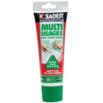 ENDUIT MULTIUSAGE PATE TUBE 330G SADER (Vendu par 1)