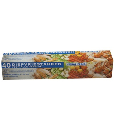 SAC CONGELATION 22X35 MM X40 (Vendu par 1)