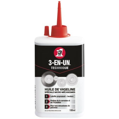 HUILE VASELINE 3EN1 BURETTE 100ML (Vendu par 1)