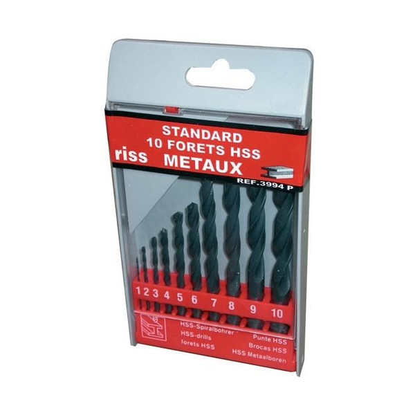 RISS - Forets hss laminé coffret 10p.sc