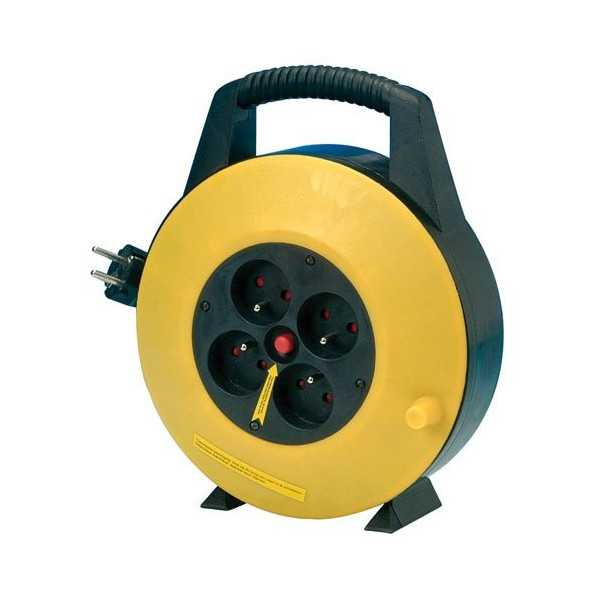 PROFILE  - Enrouleur 10m 3G1.5 4 prises