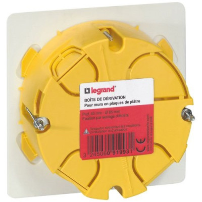 BOITE DERIV.ENCASTRER.D.100 M/CREUX