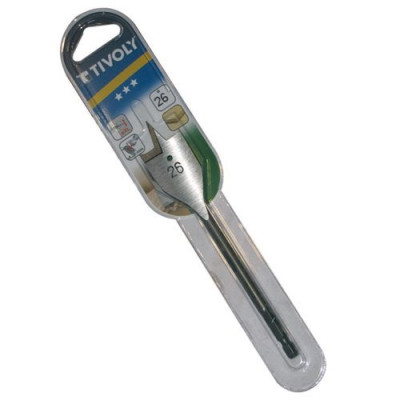 MECHE BOIS PLATE D.26MM BLI  TIVOLY (Vendu par 1)