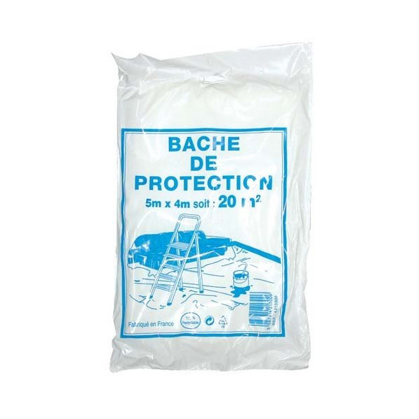 SAVY - Bâche de protection 4mx5m polypropylène A