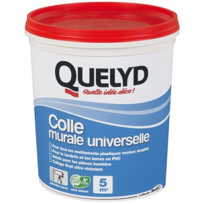 QUELYD COLLE DEC.MUR.UNIVERSEL.POT 1KG (Vendu par 1)