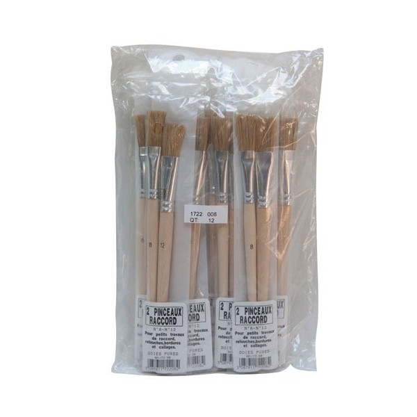 SAVY - Pinceau raccord pure soie sous pochette 8+12 A