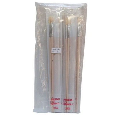 BROSSE TABLEAU PLATE+RONDE N8 S/POCH A (Vendu par 1)
