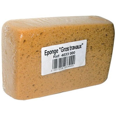 EPONGE GROS TRAVAUX POLYESTER    A (Vendu par 1)