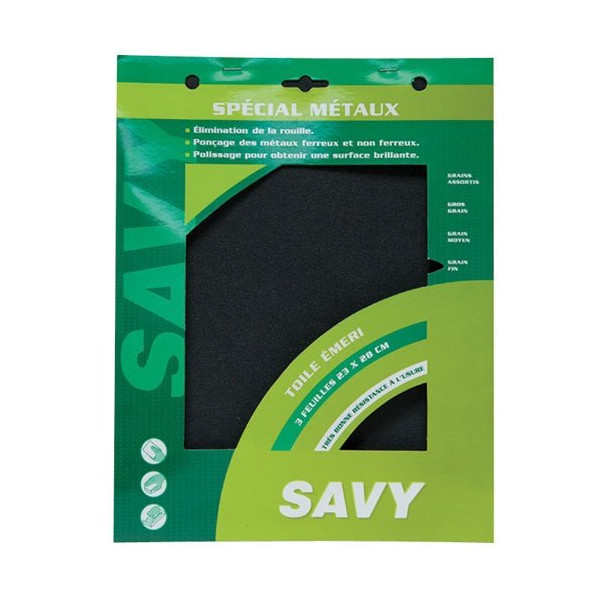 SAVY - Toile émeri fin par 3 Savy A