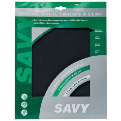 PAPIER IMPER.SAVY ASST X3      A (Vendu par 1)