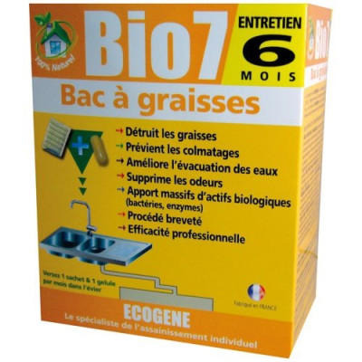 BIO 7 GRAISSES 480G BTE DE 6  60160 (Vendu par 1)