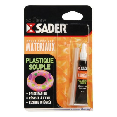 SADER COLLE PLASTIQUE SOUPLE TBE12MLBL (Vendu par 1)