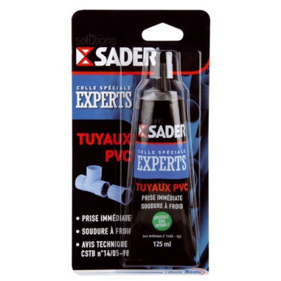SADER COLLE PVC RIGIDE TBE 125ML BLIST (Vendu par 1)