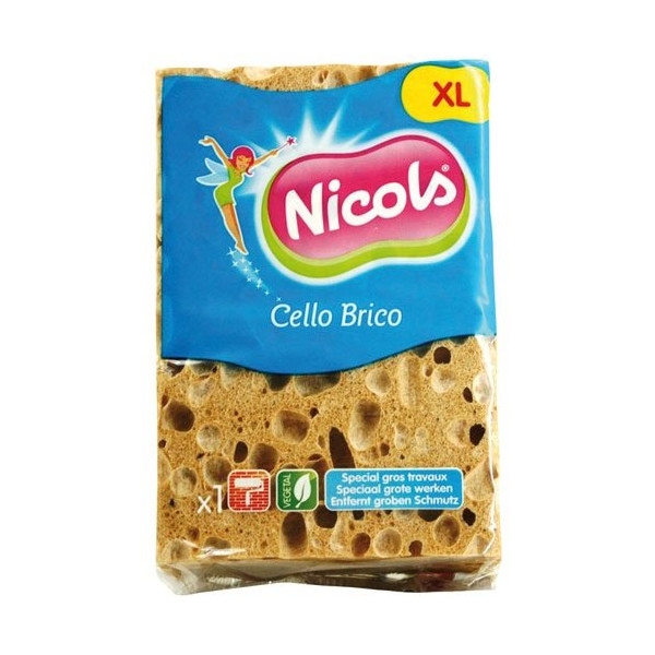 NICOLS - Éponge végétale cello gros travaux