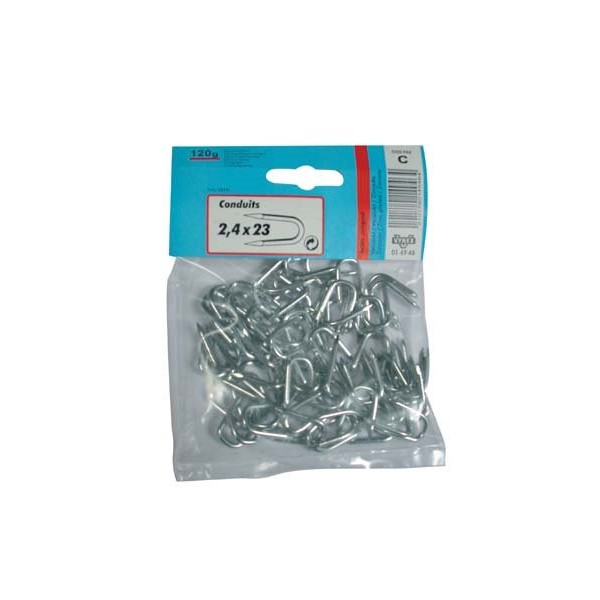 VYNEX - Conduit acier zingué 2.4x23  120g