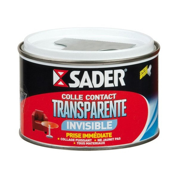 SADER - Sader colle contact transparente boîte 250ml