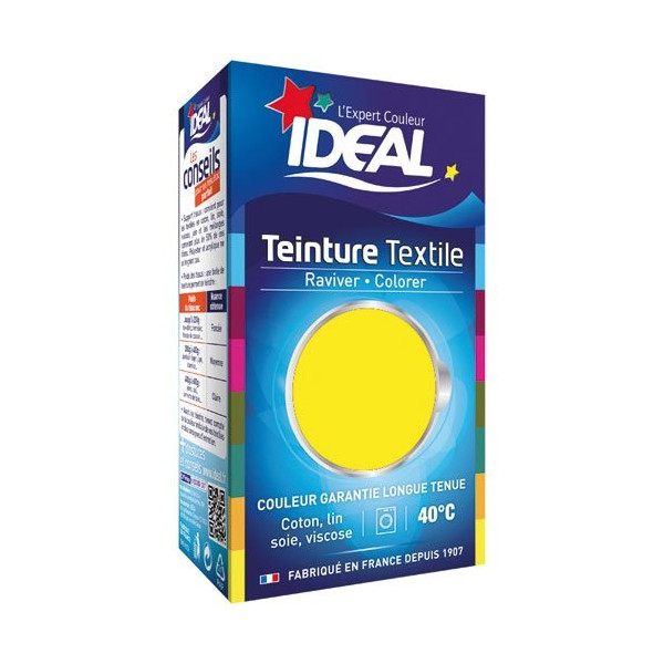 IDEAL - Teinture liquide pour coton - 40 mL - citron 02