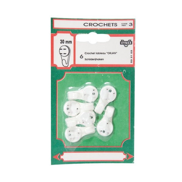 VYNEX - Crochet béton orjan mm d.30mm sc