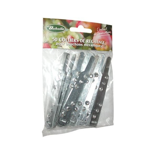 DUHALLE - Colliers pour bouchons mécaniq.x50