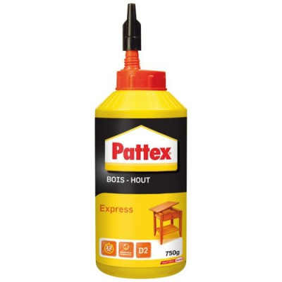 PATTEX BOIS EXPRESS BOUTEILLE 750G (Vendu par 1)